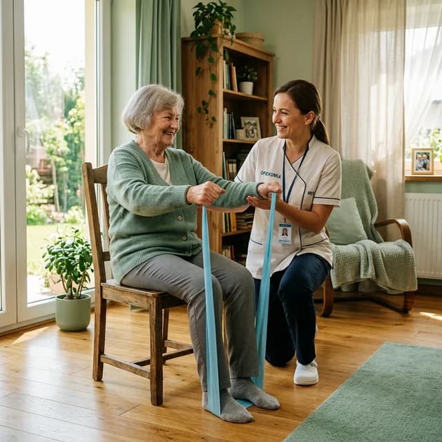 Rehabilitacja domowa seniora — kiedy jest potrzebna i jak ją zorganizować w Poznaniu