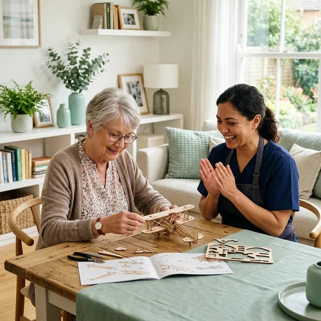 Terapia zajęciowa dla seniorów — jak aktywizacja umysłowa i manualna poprawia jakość życia