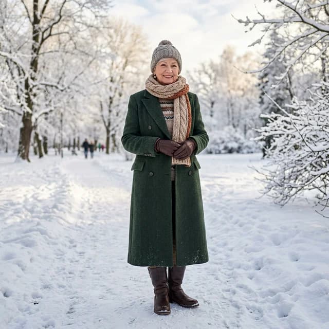 Ubrania dla seniora na zimę. O co powinien zadbać opiekun seniora?