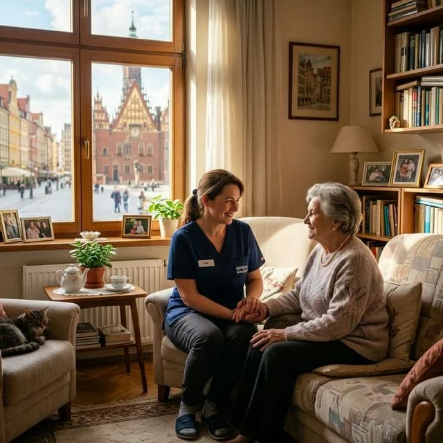 Poradnik jesiennie.pl: Prywatna opieka nad osobą starszą we Wrocławiu — jak znaleźć dobrego opiekuna?