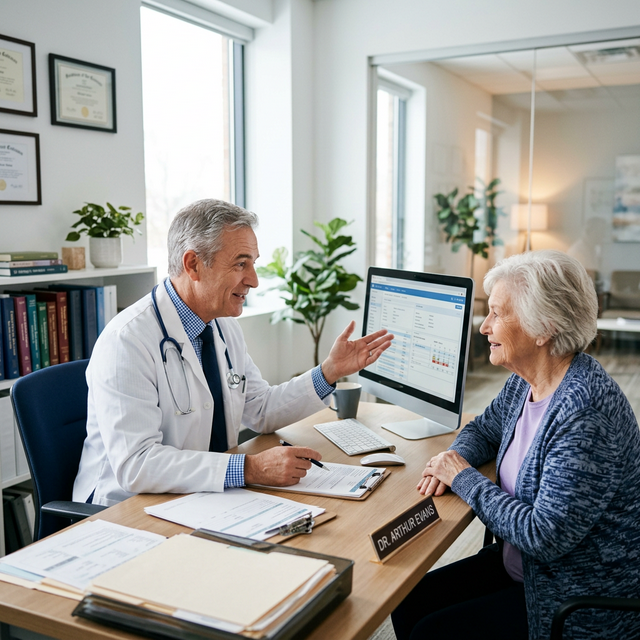 Lekarz geriatra — wsparcie w opiece nad osobą starszą