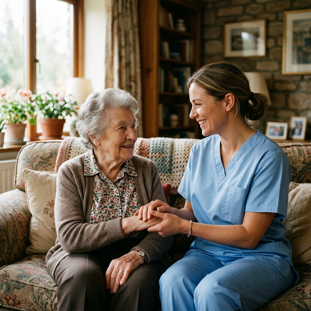 Opieka domowa nad osobą starszą w zaciszu domowym